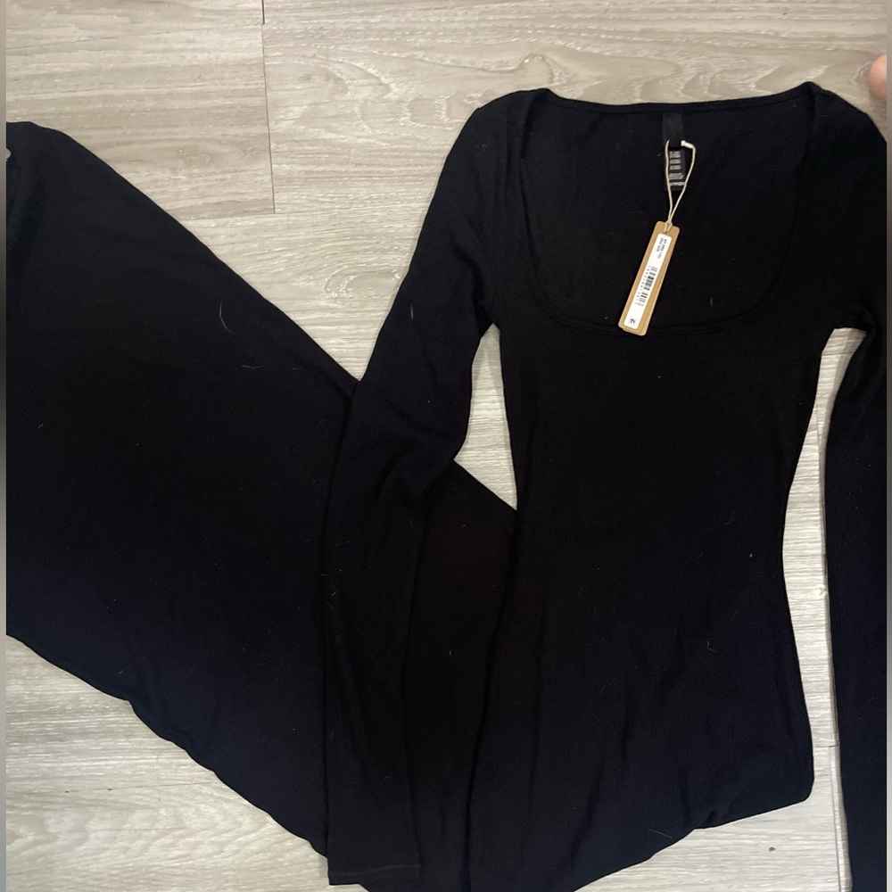 NWT Skims long sleeve lounge dress